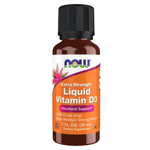 NOW - Liquid Vitamin D-3 1000 IU -  30 ml